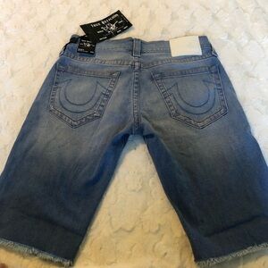 𝅺New Ricky true religion jeans shorts sz 30